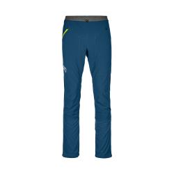 Softshellov� nohavice Ortovox Berrino Pants Men's Petrol Blue